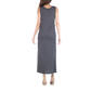 Womens 24/7 Comfort Apparel Sleeveless Polka Dots Maxi Dress - image 3