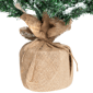 Northlight 3.5ft. Frosted Pine Christmas Tree in Burlap Base - image 4