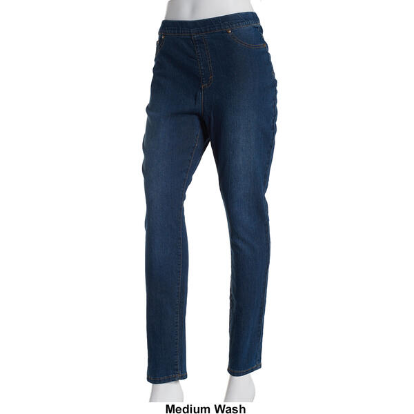 Petite Architect&#174; Pull On Denim Jeans