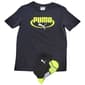 Boys (8-20) Puma(R) Tee & Crew Socks Set - Black - image 1