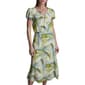 Womens DKNY Short Sleeve Watercolor Blouson Dress - image 4
