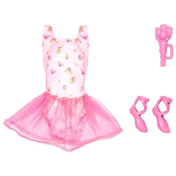Barbie&#40;R&#41; Ballerina w/ Ballet Slippers & Bouquet Fashion Doll Dress - image 