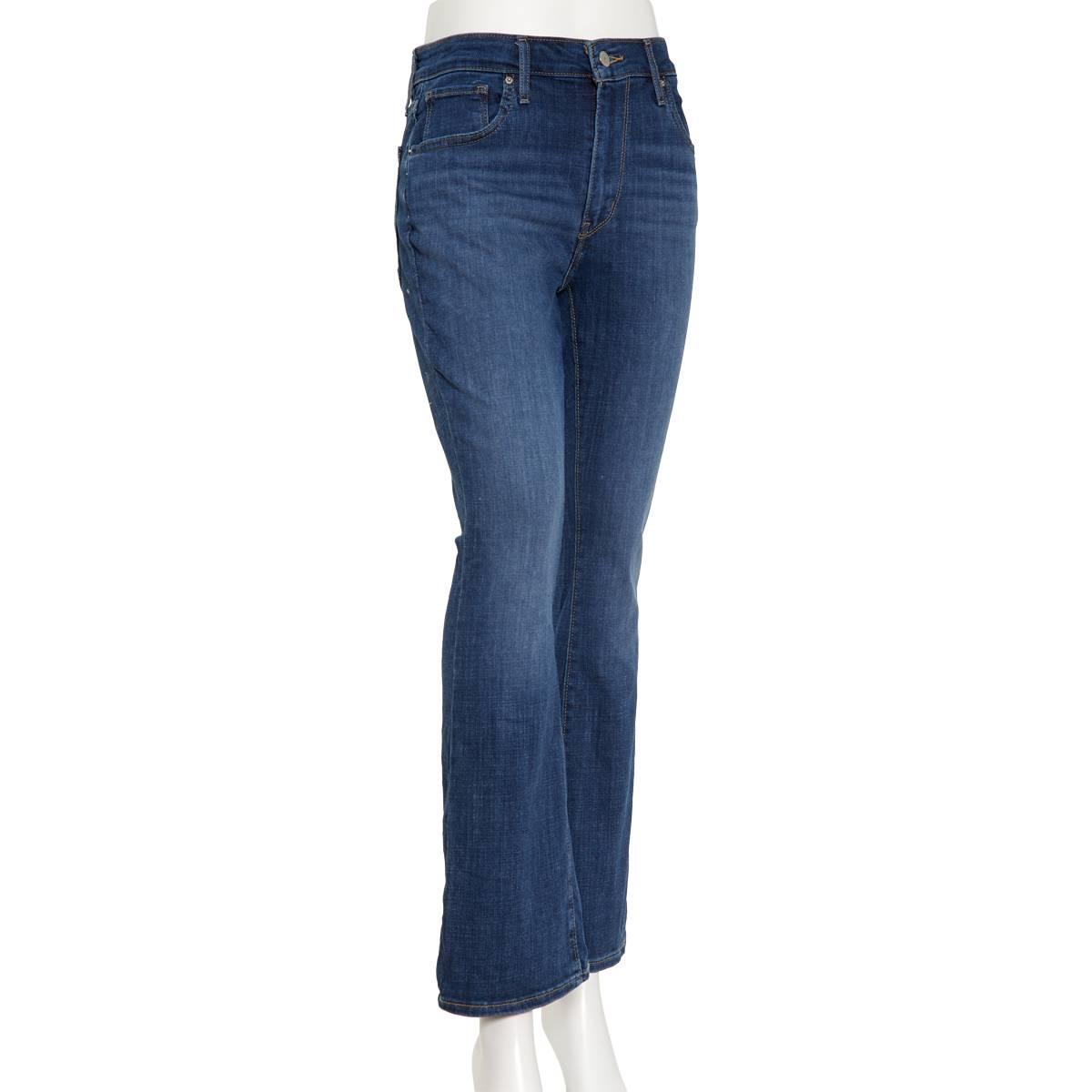 Womens Levi’s® 725 High Rise Bootcut Lapis Dark Jeans