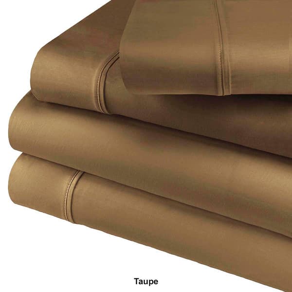 Superior Solid 600TC Cotton Blend Deep Pocket Sheet Set