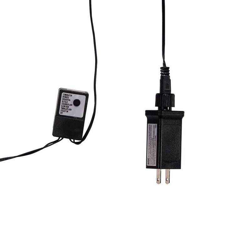 Kurt S. Adler 480-Light 16ft. Connectable LED Cluster Garland