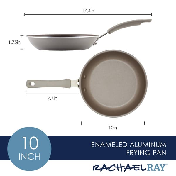 Rachael Ray Cook + Create 10in. Aluminum Nonstick Frying Pan