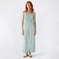 Juniors No Comment Wide Strap Smock Bodice Wide Leg Jumpsuit - image 1