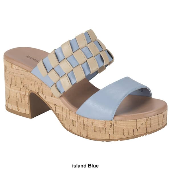 Womens BareTraps&#174; Mavis Block Heel Slide Sandals