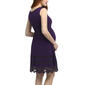 Womens Glow &amp; Grow® Lace Accent Maternity Empire Waist Dress - image 2