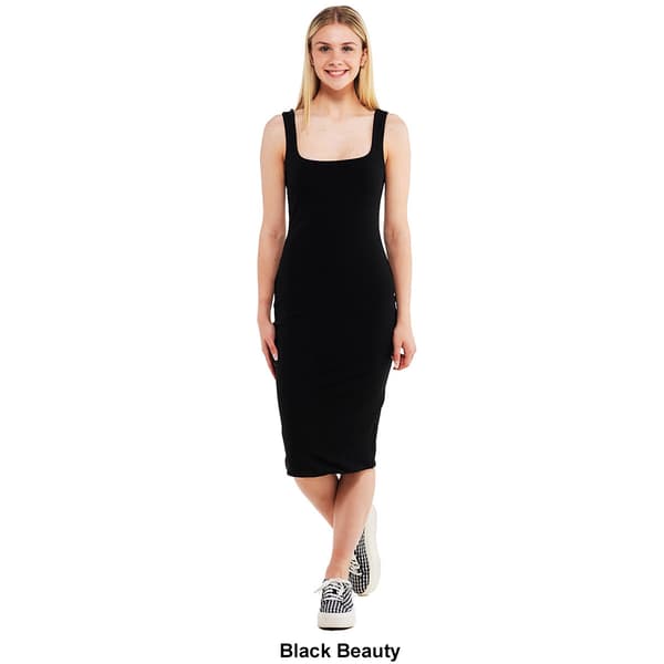 Juniors Derek Heart From The Valley Sculpt Fit Midi Dress