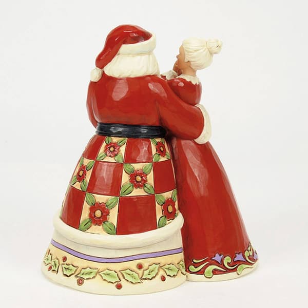 Jim Shore Santa and Mrs. Claus Christmas Figurine
