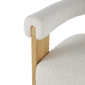 9th & Pike® Contemporary Cream Polyester Accent Chair - image 5