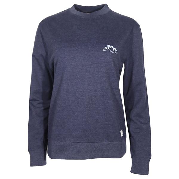 Womens Mountain & Isles Graphic Cvc Crewneck Sweatshirt