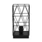 Simple Designs Geometric Square Metal Table Lamp w/Retro Shade - image 5