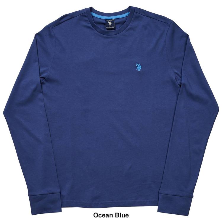 Mens U.S. Polo Assn.® Embroidered Logo Long Sleeve Tee