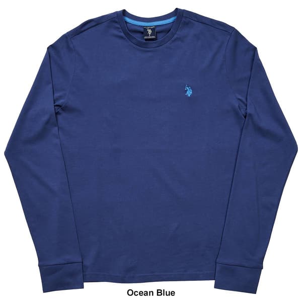 Mens U.S. Polo Assn.® Embroidered Logo Long Sleeve Tee