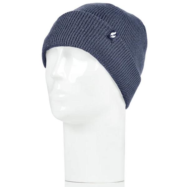 Mens Heat Holders® Sherpa Lined Roll Up Hat - image 
