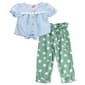 Toddler Girl Penelope Mack LTD(tm) Puff Sleeve Top & Floral Pants - image 1