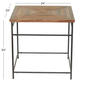 9th & Pike® Brown Wood Rustic Accent Table - image 4