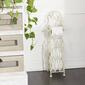 9th & Pike&#174; Cream Iron Traditional Toilet Paper Towel Holder - image 2