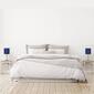 LimeLights Brush Steel Lamp w/Charging Outlet/Navy Shade-Set of 2 - image 7