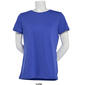 Womens Calvin Klein Performance Carbon Peach Neck Tee - image 6