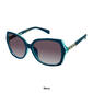 Womens U.S. Polo Assn.® Rectangle Chain Sunglasses - image 2