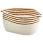 Heritage Large Stripe Rope Hyacinth Shelf Tote - image 1