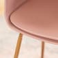 South Shore Flam Pink and Gold Dining Chairs - Set of 2 - image 5