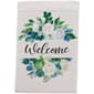 Northlight Seasonal Mixed Florals Welcome Garden Flag - image 1