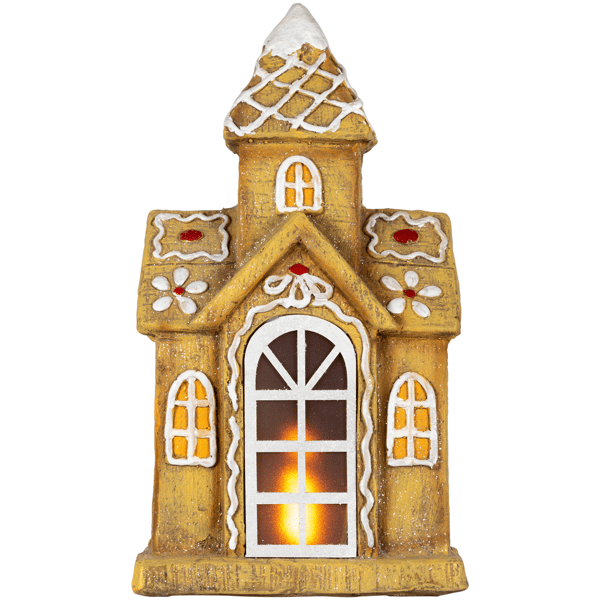 Northlight LED Christmas Gingerbread House with Icing Accents
