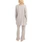 Womens MUK LUKS&#174; 3pc. Anything Pajama Set - Grey Cotton Candy - image 2
