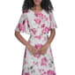 Womens Calvin Klein Flutter Sleeve Print Chiffon Maxi Dress - image 4