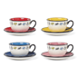 Lenox® Chef Snoopy Tea Cup & Saucers - Set of 4 - image 2