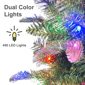 Puleo International 9ft. LED Yardley Spruce Pencil Christmas Tree - image 4