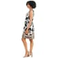 Womens MSK Sleeveless Floral Keyhole Back Shift Dress - image 3