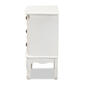Baxton Studio Gabrielle Traditional French Country 3 Drawer Night - image 4