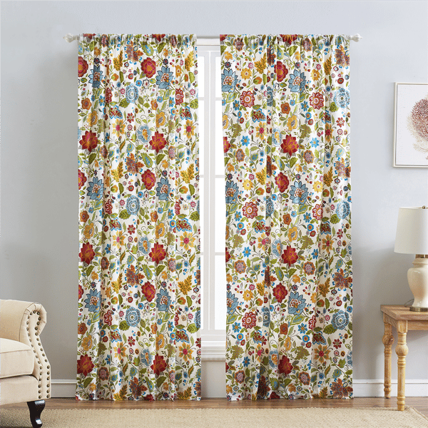 Greenland Home Fashions&#40;tm&#41; Astoria 2pc. Curtain Panel Set