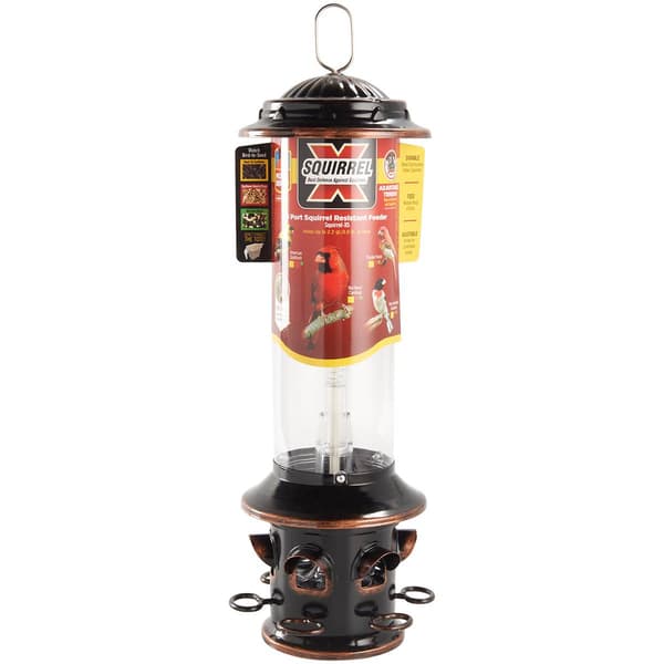 More Birds&#40;R&#41; 6Port Squirrel Resistant Feeder - image 