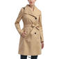 Womens BGSD Waterproof Hooded Belted Trench Coat - image 8