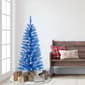 Puleo International 4ft. Pre-Lit Artificial Burlap Christmas Tree - image 3