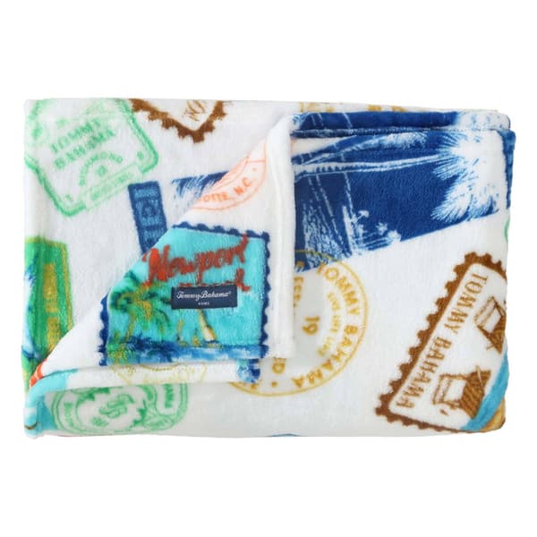 Tommy Bahama Bahama Express Plush-Fleece Throw - image 