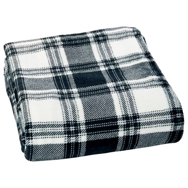 Ashley Cooper&#40;tm&#41; Ford Plaid Plush Throw - image 