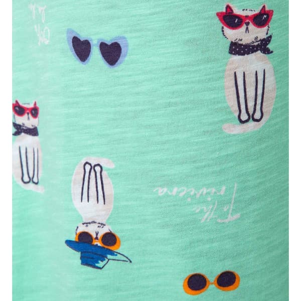 Womens HUE Tabbies On The Town Printed Capris