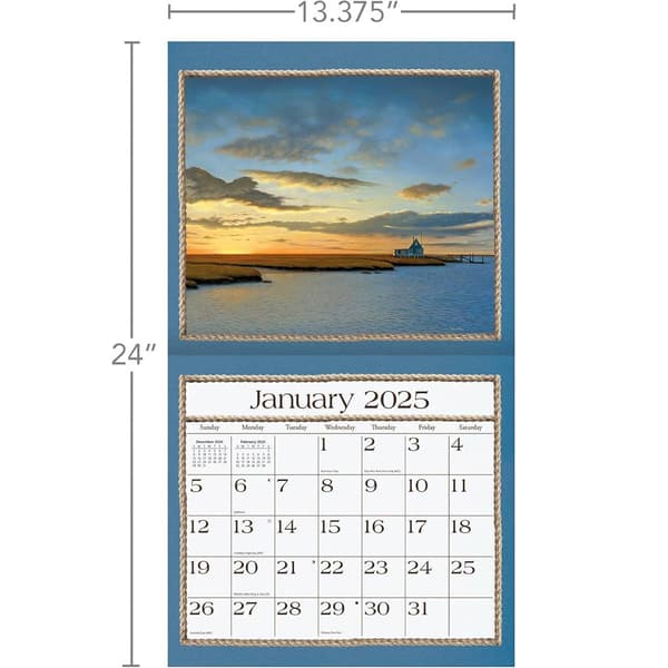 Lang&#174; 2025 Seaside Calendar