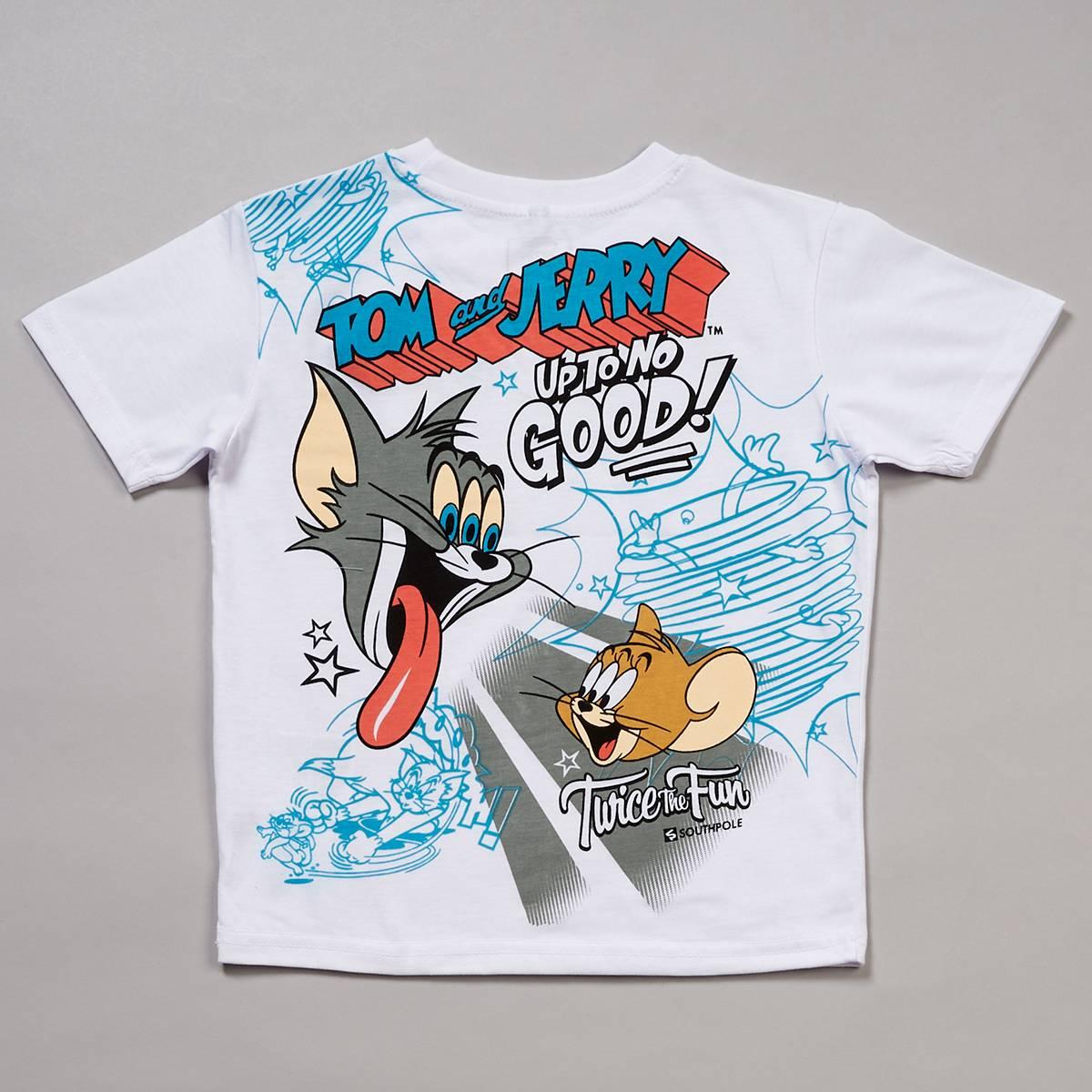 Boys (4-7) SOUTHPOLE® Tom & Jerry Up To No Good Short Sleeve Tee