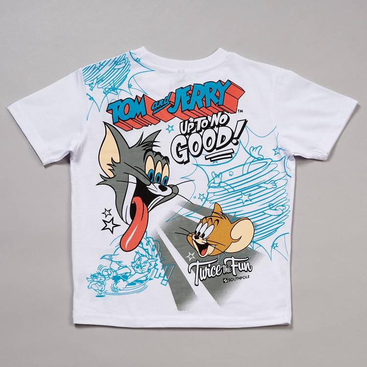 Boys (4-7) SOUTHPOLE® Tom & Jerry Up To No Good Short Sleeve Tee