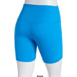 Love Tree Biker Shorts for Women in Bright Blue