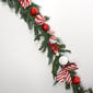 Peppermint/Ball Ornaments/Ribbon Garland - image 1