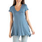 Plus Size 24/7 Comfort Apparel Loose Fit Tunic Top - image 7